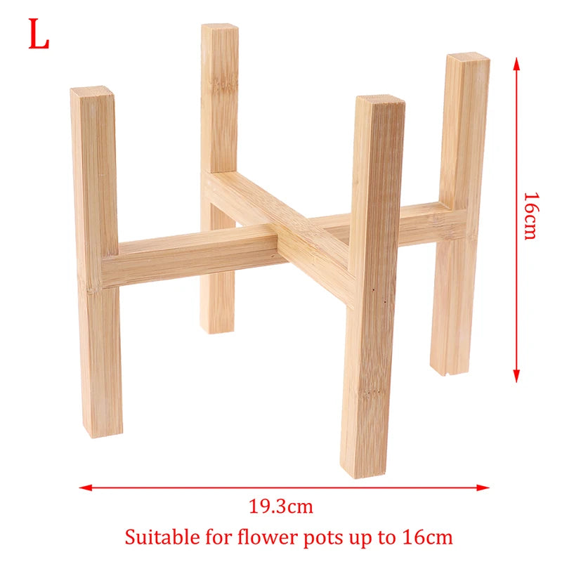 Sturdy Free-Standing Flower Pot Rack - Elegant Indoor & Outdoor Plant Stand for Bonsai and Home Garden Display