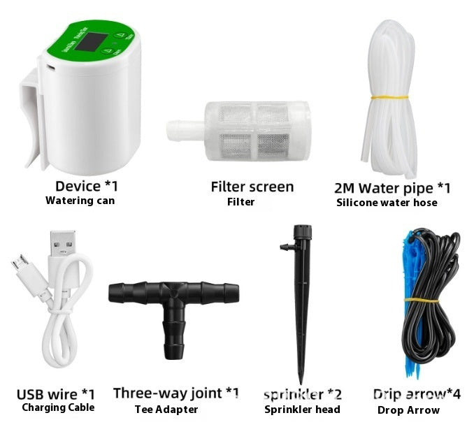 Intelligent Self-Watering Drip Kit for Low-Stress Plant Care