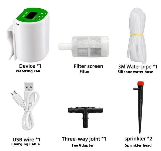 Intelligent Self-Watering Drip Kit for Low-Stress Plant Care