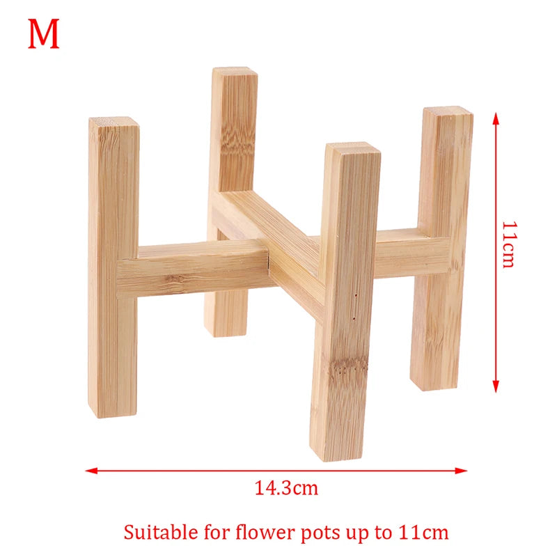 Sturdy Free-Standing Flower Pot Rack - Elegant Indoor & Outdoor Plant Stand for Bonsai and Home Garden Display