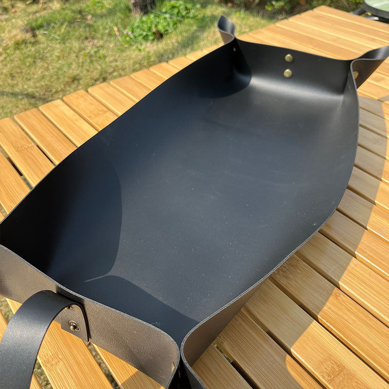 Snap-Corner Leather Potting Mat for Mess-Free Indoor Gardening
