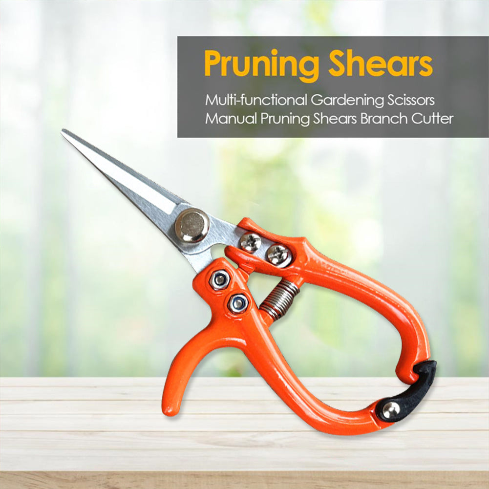 Multi-Use Plant Pruners —Safe Easy Trimming for Happy Plants