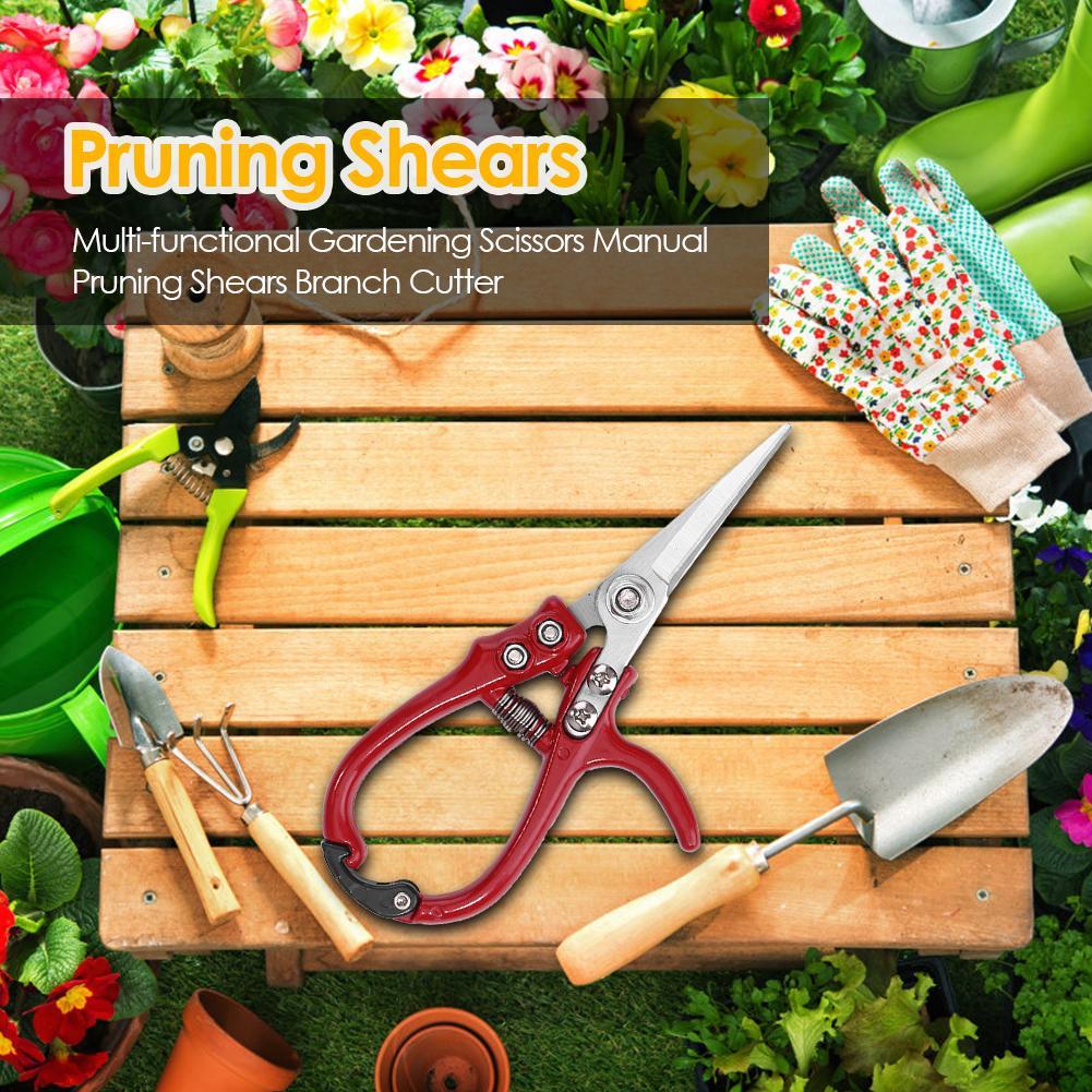 Multi-Use Plant Pruners —Safe Easy Trimming for Happy Plants