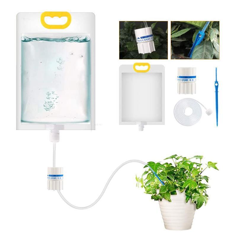 Set-and-Forget Drip Watering for Happy House Plants